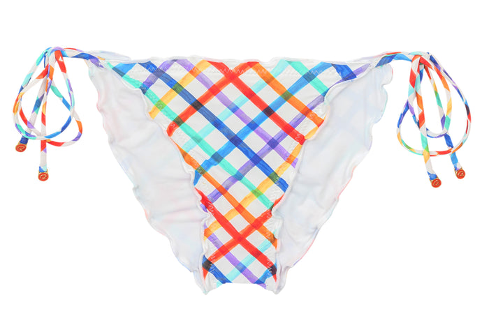 Product Front: Rio De Sol Figi Bikini Bottom Square Frufru-Comfy
