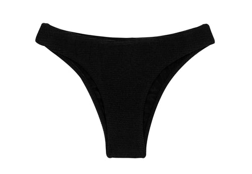 Product Front: Rio De Sol Figi Bikini Bottom St-Tpz-Black Essential