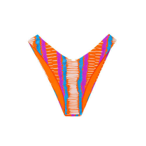 Product Front: Rio De Sol Figi Bikini Bottom Stripes Cali