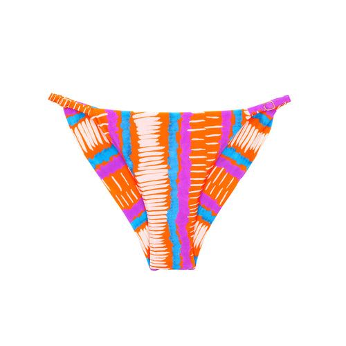 Product Front: Rio De Sol Figi Bikini Bottom Stripes Cheeky-Fixa