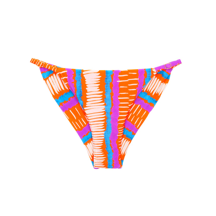 Product Front: Rio De Sol Figi Bikini Bottom Stripes Cheeky-Fixa