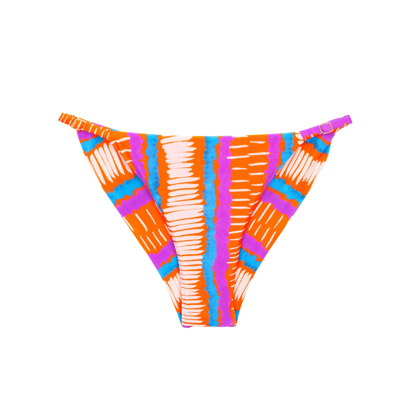 Product Front: Rio De Sol Figi Bikini Bottom Stripes Cheeky-Fixa
