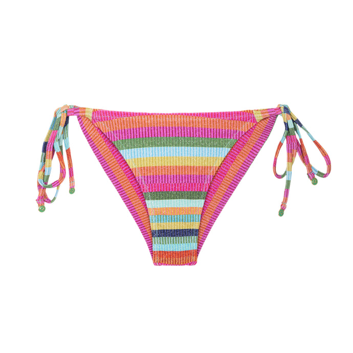 Product Front: Rio De Sol Figi Bikini Bottom Supercolor Cheeky-Tie