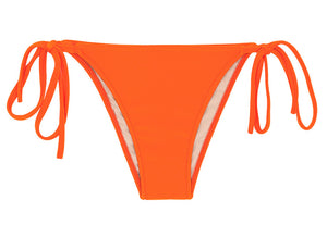 Product Front: Rio De Sol Figi Bikini Bottom Tangerina Lacinho