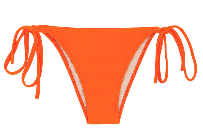 Product Front: Rio De Sol Figi Bikini Bottom Tangerina Lacinho