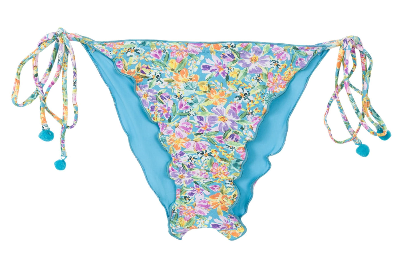 Product Front: Rio De Sol Figi Bikini Bottom Tiny-Garden Frufru