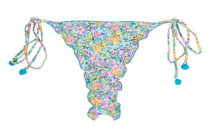 Product Front: Rio De Sol Figi Bikini Bottom Tiny-Garden Frufru-Fio