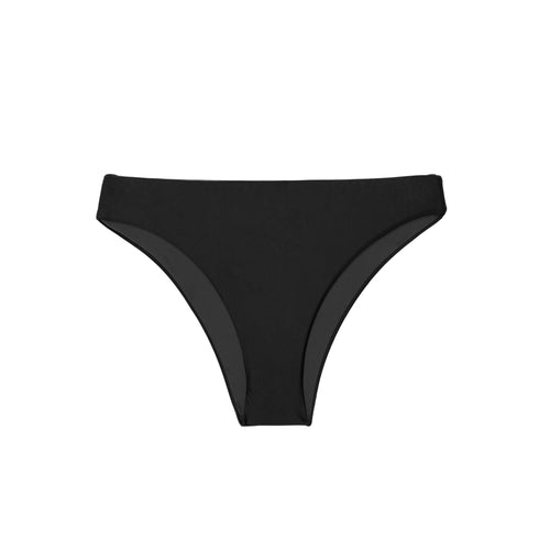 Product Front: Rio De Sol Figi Bikini Bottom Touch-Black Essential