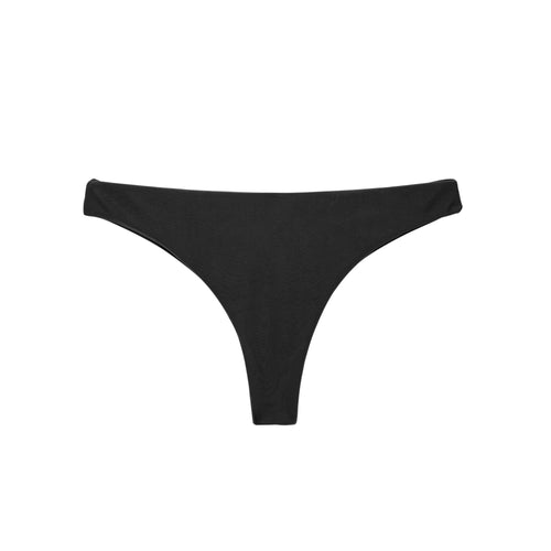 Product Front: Rio De Sol Figi Bikini Bottom Touch-Black Mia