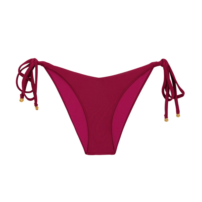 Product Front: Rio De Sol Figi Bikini Bottom Touch-Carmim Amora