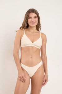 Model Front: Rio De Sol Figi Bikini Bottom Touch-Natural Essential