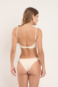 Model Back: Rio De Sol Figi Bikini Bottom Touch-Natural Essential