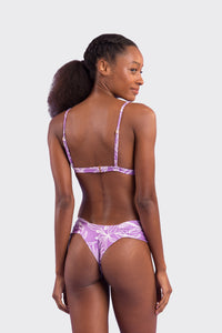 Model Back: Rio De Sol Figi Bikini Bottom Trail-Purple Baobi-Cheeky