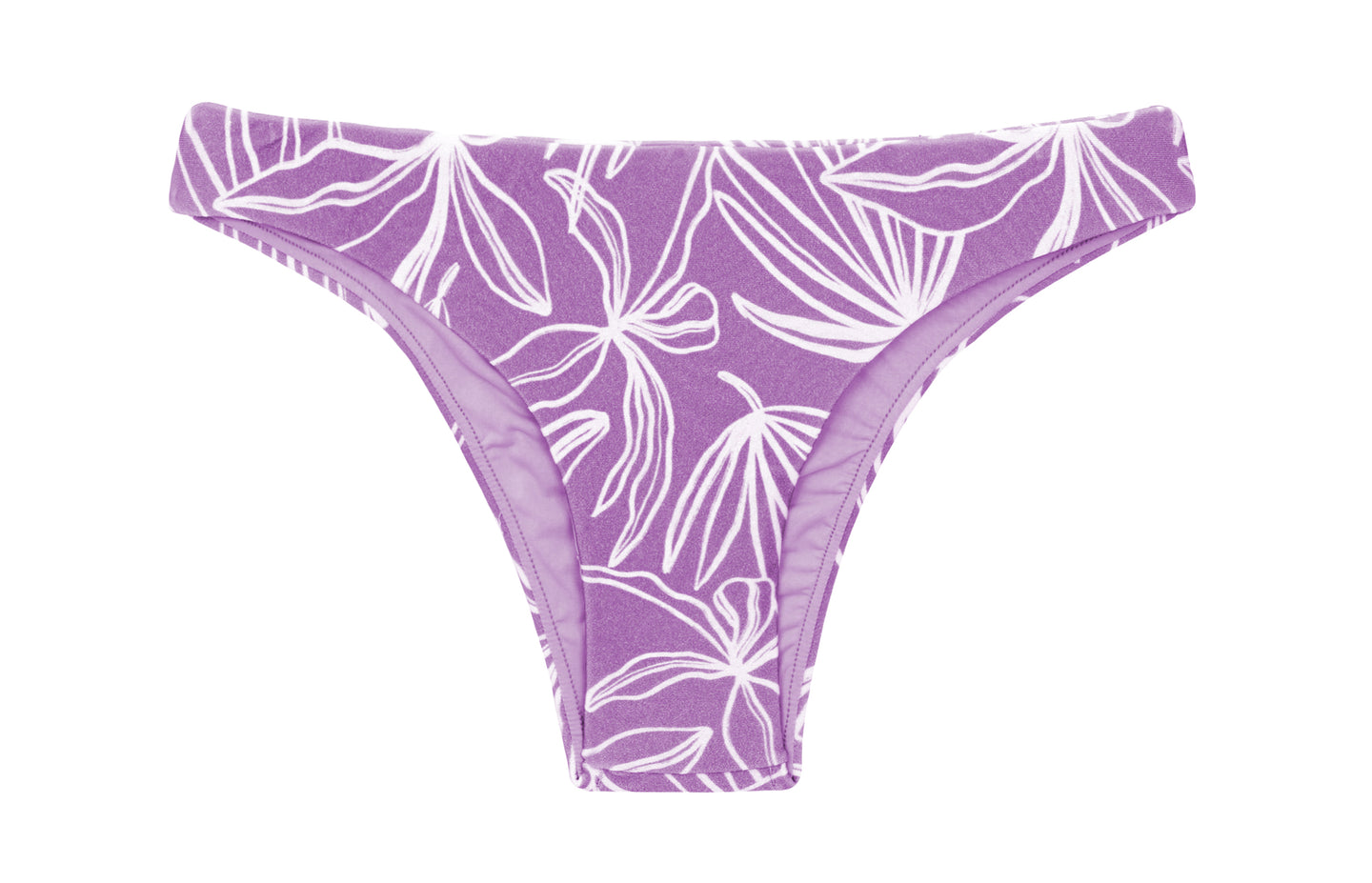 Product Front: Rio De Sol Figi Bikini Bottom Trail-Purple Essential