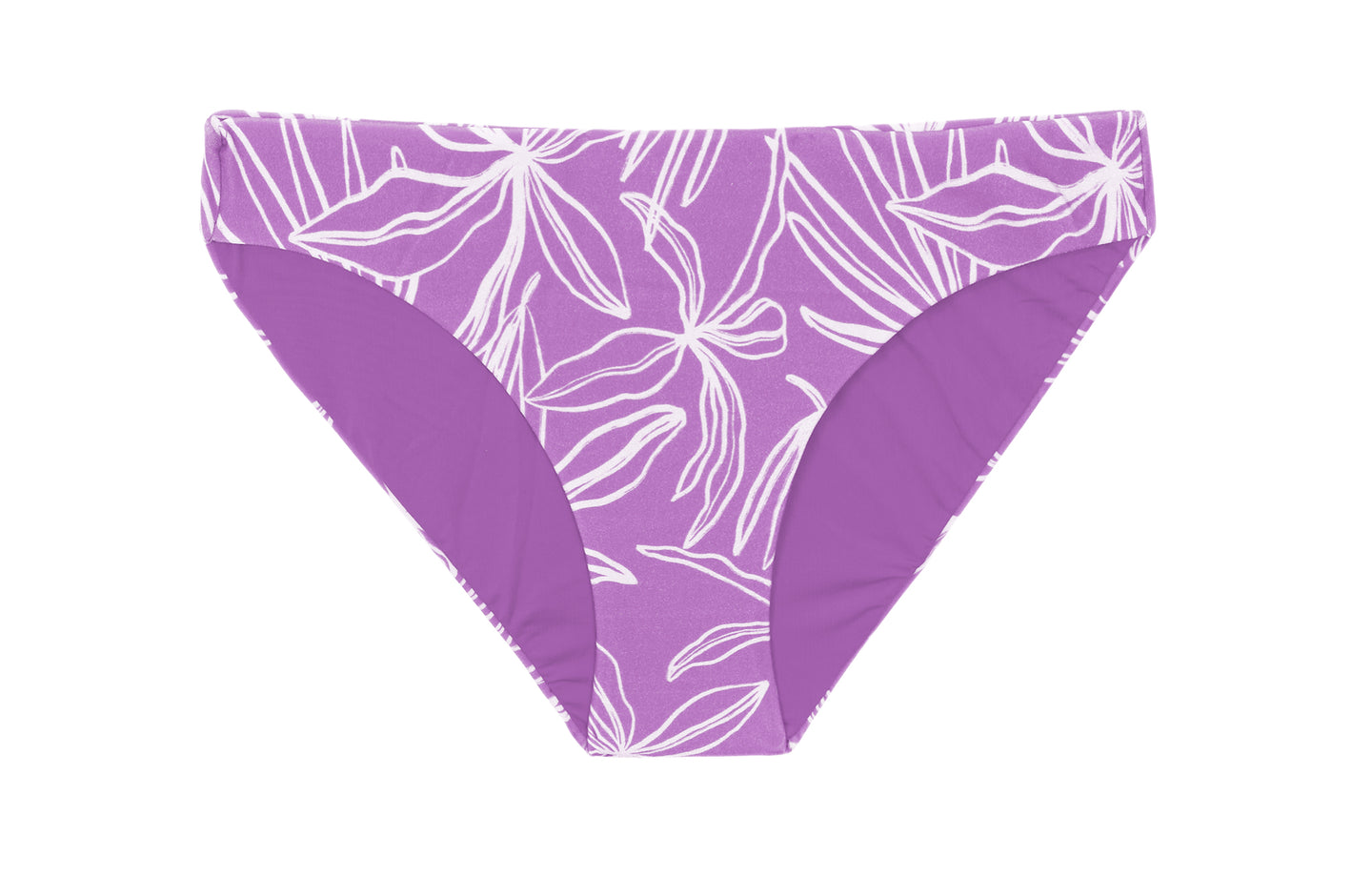 Product Front: Rio De Sol Figi Bikini Bottom Trail-Purple Essential-Comfy