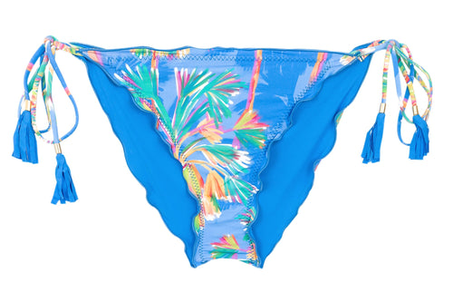 Product Front: Rio De Sol Figi Bikini Bottom Treetop Frufru-Comfy