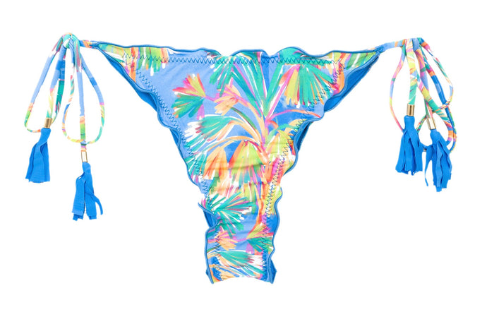Product Front: Rio De Sol Figi Bikini Bottom Treetop Frufru-Fio