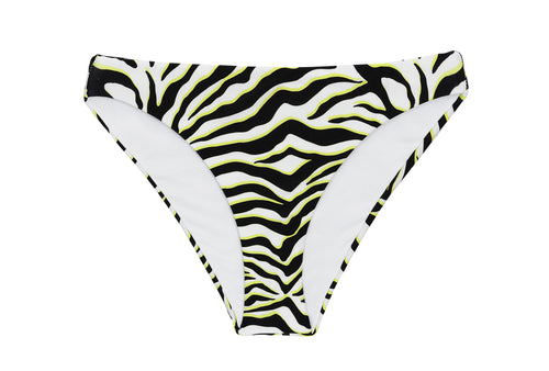 Product Front: Rio De Sol Figi Bikini Bottom Wild-Black Comfy