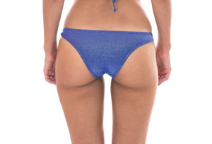 Model Back: Rio De Sol Figi Bikini Calcinha Radiante Azul Marinho Cropped