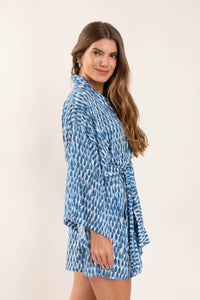 Image 02: Rio De Sol Sukienka Plażowa Chuva Kimono