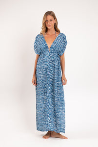 Model Front: Rio De Sol Sukienka Plażowa Chuva Long Dress Soleil