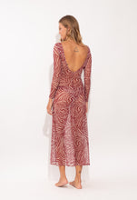 Załaduj obraz do przeglądarki galerii, Model Back: Rio De Sol Sukienka Plażowa Dune Dress Lucy
