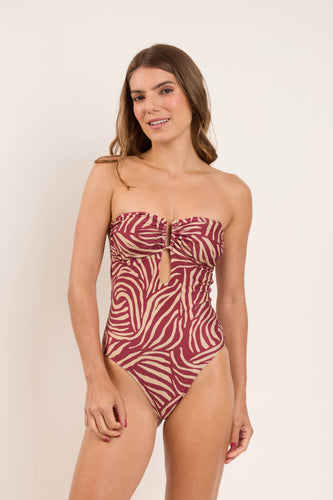 Model Front: Rio De Sol Kostium Jednoczęściowy Dune Sara-Op