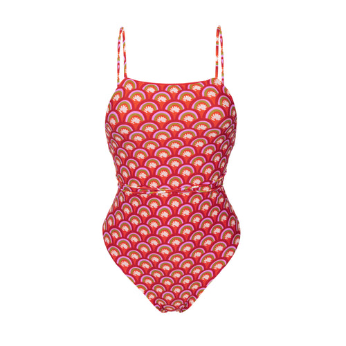 Product Front: Rio De Sol Kostium Jednoczęściowy Floral-Scales Adele