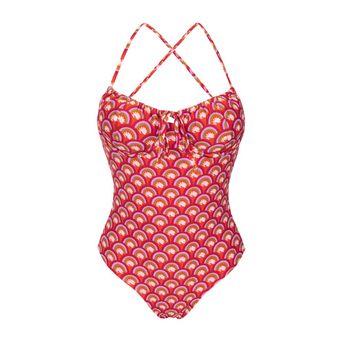 Product Front: Rio De Sol Kostium Jednoczęściowy Floral-Scales Julia