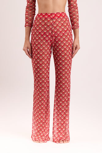 Gallery: Rio De Sol Spodnie Plażowe Floral-Scales Pants Lana