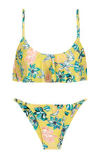 Załaduj obraz do przeglądarki galerii, Product Front: Rio De Sol Zestaw Bikini Florescer Babado
