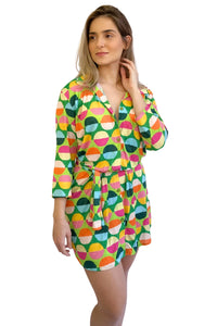 Model Front: Rio De Sol Sukienki Koszulowe Garden City Chemise