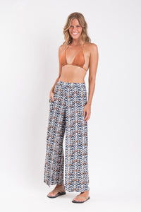Image 04: Rio De Sol Spodnie Plażowe Ikat Wide Pants