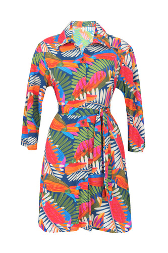 Product Front: Rio De Sol Sukienka Plażowa Jungle Chemise