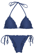 Załaduj obraz do przeglądarki galerii, Product Front: Rio De Sol Zestaw Bikini Kiwanda Denim Frufru
