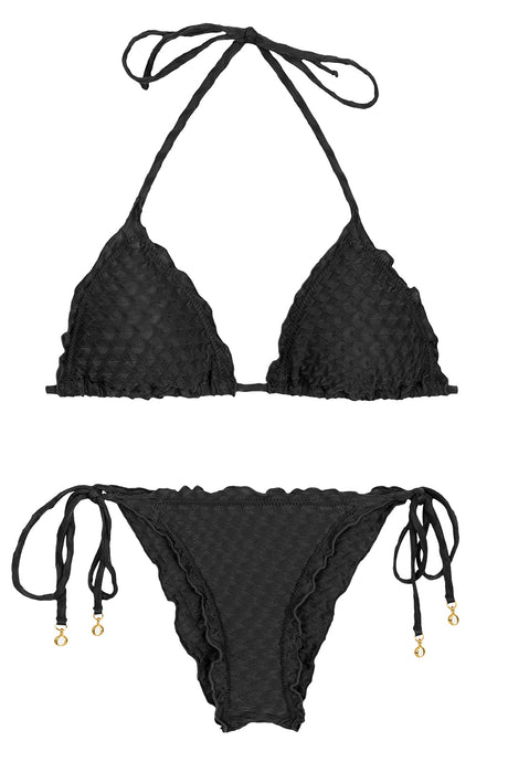 Product Front: Rio De Sol Zestaw Bikini Kiwanda Preto Frufru