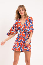 Załaduj obraz do przeglądarki galerii, Image 04: Rio De Sol Sukienka Plażowa Leaves Mini Dress
