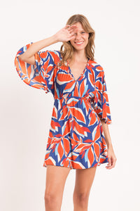 Image 08: Rio De Sol Sukienka Plażowa Leaves Mini Dress