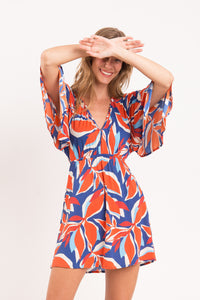 Image 09: Rio De Sol Sukienka Plażowa Leaves Mini Dress