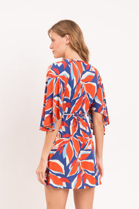 Image 10: Rio De Sol Sukienka Plażowa Leaves Mini Dress