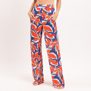 Gallery: Rio De Sol Spodnie Plażowe Leaves Wide Pants