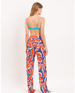 Image 07: Rio De Sol Spodnie Plażowe Leaves Wide Pants