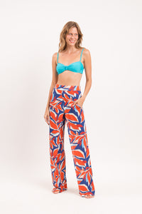 Image 10: Rio De Sol Spodnie Plażowe Leaves Wide Pants