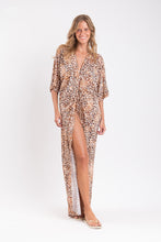 Załaduj obraz do przeglądarki galerii, Image 05: Rio De Sol Sukienka Plażowa Leopard Long Dress

