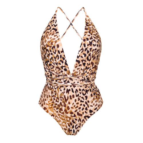 Product Front: Rio De Sol Kostium Jednoczęściowy Leopard New Vegas