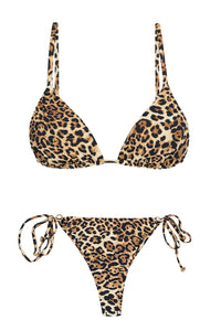 Product Front: Rio De Sol Zestaw Bikini Leopardo Invisible Micro