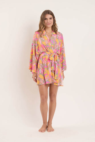 Model Front: Rio De Sol Sukienka Plażowa Lyla Kimono