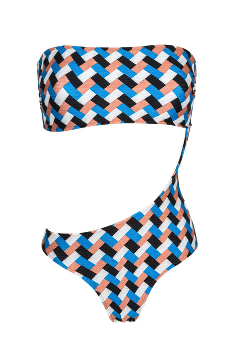 Product Front: Rio De Sol Kostium Jednoczęściowy Maio Geometric