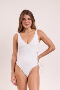Image 05: Rio De Sol Kostium Jednoczęściowy Memphis-White Zoe