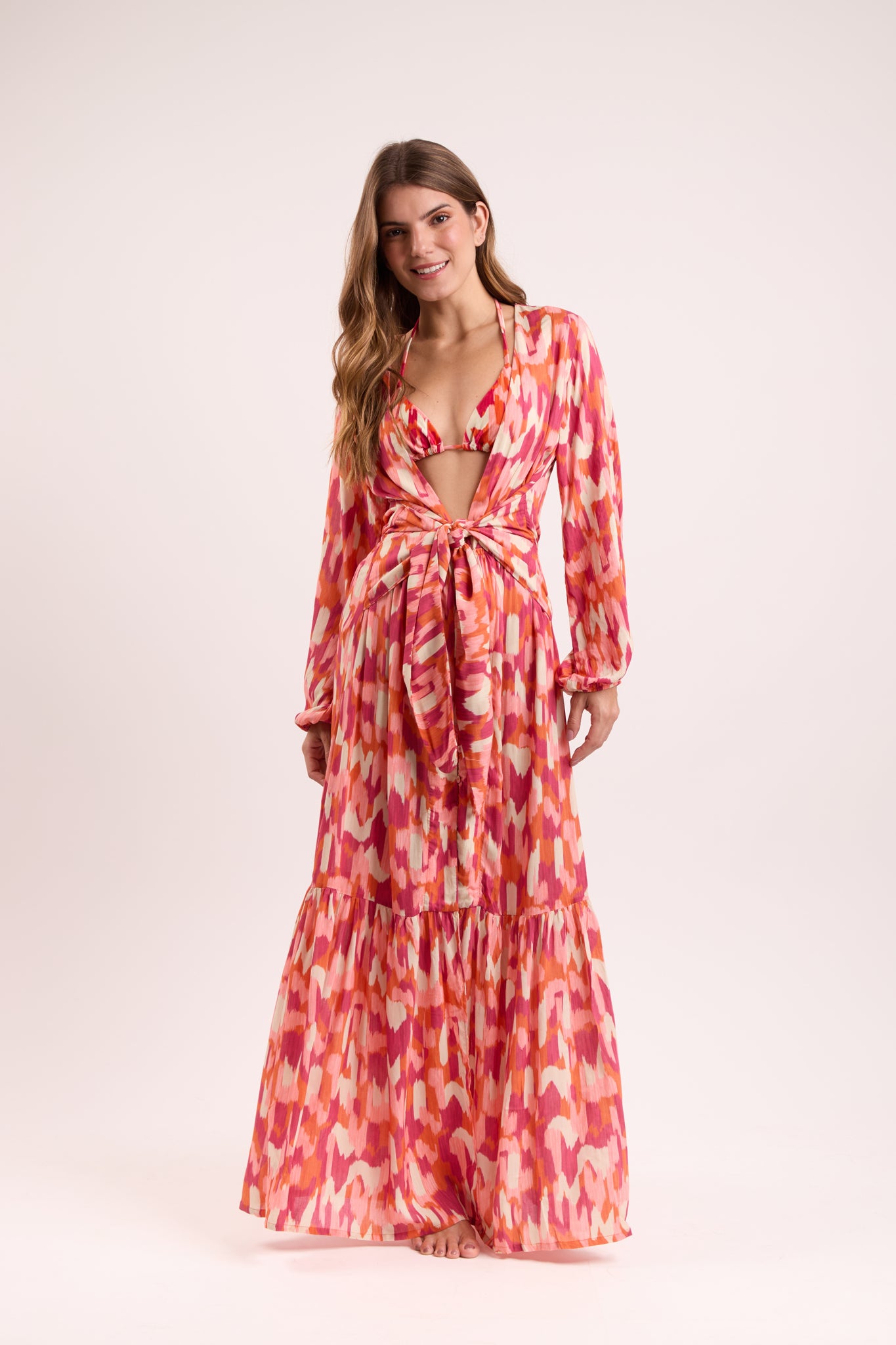 Model Front: Rio De Sol Sukienka Plażowa Mirage Long Dress Verona